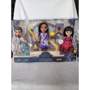 Disney Wish Asha Dahlia & Magnifico Exclusive Petite Doll Gift Set